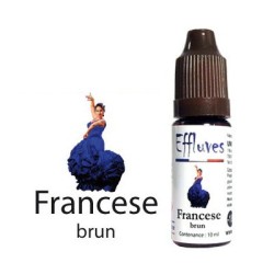 Liquido pronto tabacco bruno "Francese" con nicotina, made in Francia.