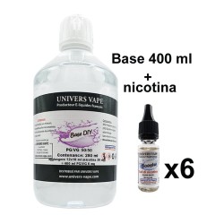 Pack base et nicotine 100 ml (50/50) - UNIVERS VAPE